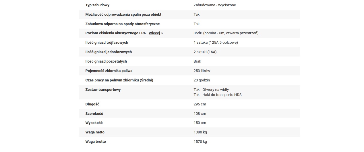 Agregat Proton Deutz 80kW 100kVA 80D SZR Dane_techniczne_2