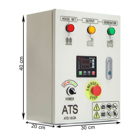 Układ samoczynnego załączania rezerwy zasilania (ATS / SZR) Barracuda
