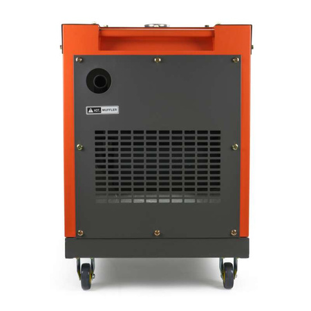 Agregat Barracuda 7kW 10kVA 400V DIESEL 8000 SILENT ze wzmoc. fazą 230V ATS AVR