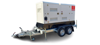 Agregat Proton 100kW Cummins 125kVA ZPP 110C SZR na przyczepie 2-osiowej