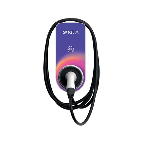 Enel X  JuiceBox Plus 3.0 UE, kabel Typ 2 do 7kW, jednofazowy z RFID, karta RFID w zestawie,  wifi, EMM backend