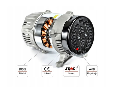 Agregat Proton 3 Oasis Diesel 3-fazowy 6,2kW