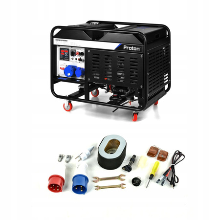 Agregat Proton 12000 360 12kW 3-fazy 15kVA 230/400V DIESEL DUAL