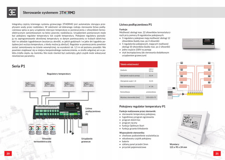 Przyłącze jednoobwodowe 3thermo zawór sterujący