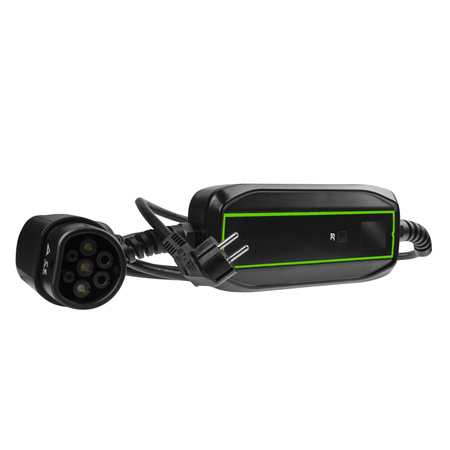 Ładowarka mobilna EV PowerCable 3,6kW Schuko - Type 2 Green Cell