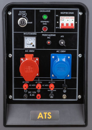 Agregat Powermat Diesel 18kW 230V 400V 12V ATS PM-AGR-18000MD