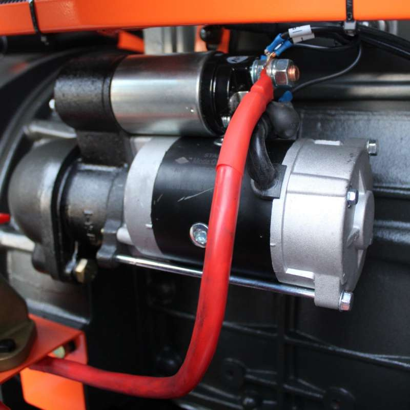 Agregat Barracuda 10kVA 400V DIESEL 8000 SILENT ze wzmocnioną fazą 230V ATS AVR C