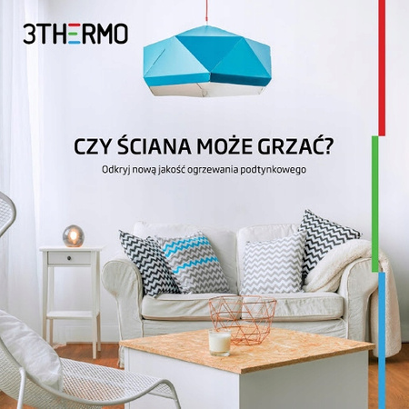 Grzejnik podtynkowy 3thermo siatka bez wody