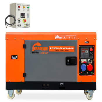 Agregat Barracuda 14kW 360 DUAL 17,5kVA 400V SZR