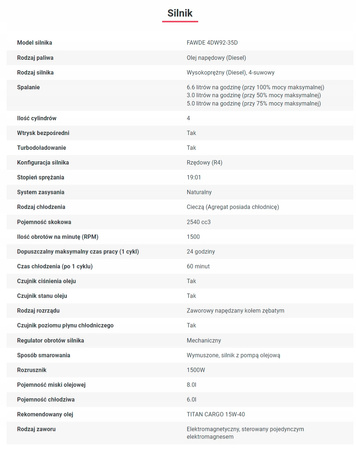 Agregat Proton 20kW ZPP 20M SZR 25kVA