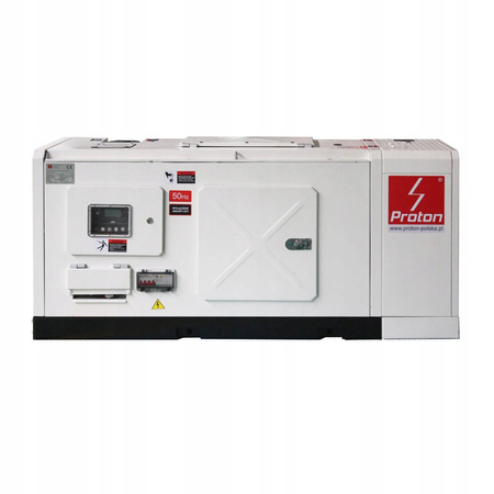 Agregat Proton 20kW ZPP 20M SZR 25kVA na przyczepie 1-osiowej
