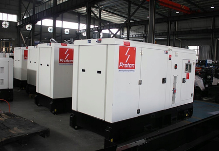 Agregat Proton Deutz 65kW 81kVA 65D SZR na przyczepie 1-osiowej