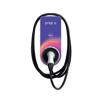Enel X Branded JB Pro 3.01 UE, kabel Typ 2 do 22kW, trójfazowy wifi+cellular z Global SIM MVNO w zestawie RFID+Chain2Gate, karta RFID w zestawie, EMM backend