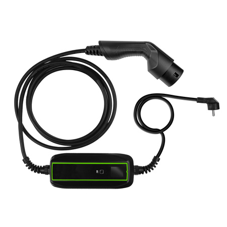 Ładowarka mobilna EV PowerCable 3,6kW Schuko - Type 1 Green Cell