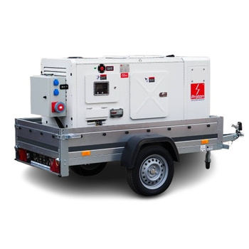 Agregat Proton 20kW ZPP 20M SZR 25kVA na przyczepie 1-osiowej