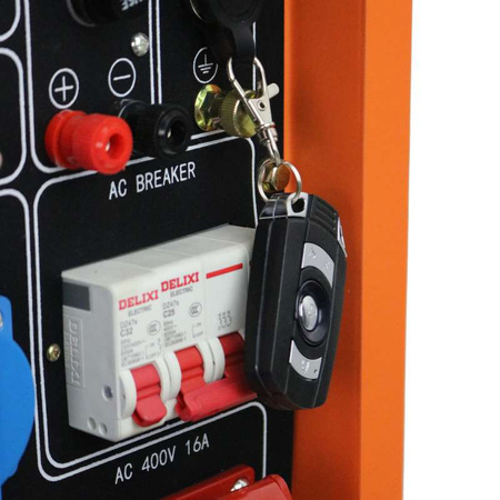 Agregat Barracuda 7kW 10kVA 400V DIESEL 8000 SILENT ze wzmoc. fazą 230V ATS AVR