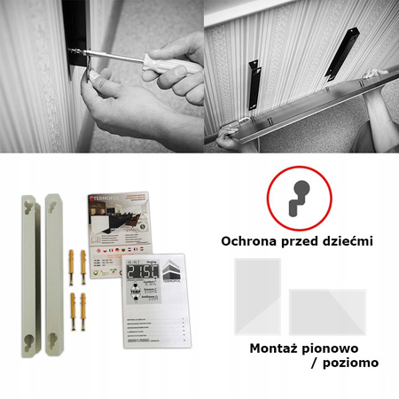 Panel elektr. ceramiczny termostat 750W TERMOFOL