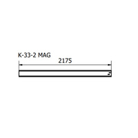 Podpora niska konstrukcji wolnostojącej MAGNELIS (K-33-2-MAG)