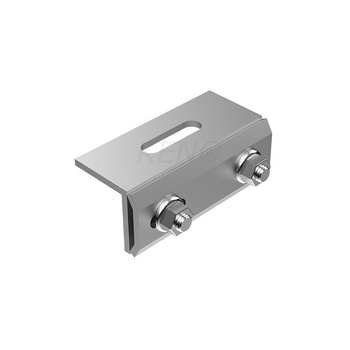 Uchwyt montażowy z regulacją na rąbek blaszany z dwoma załamaniami (K-24-Z)