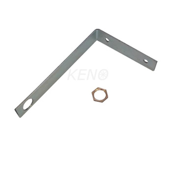 Uchwyt mocujacy do naczynia typu L