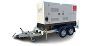 Agregat Proton Deutz 80kW 100kVA 80D SZR na przyczepie 2-osiowej